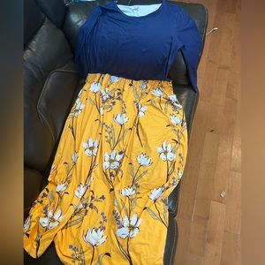 14/16 girls long dress